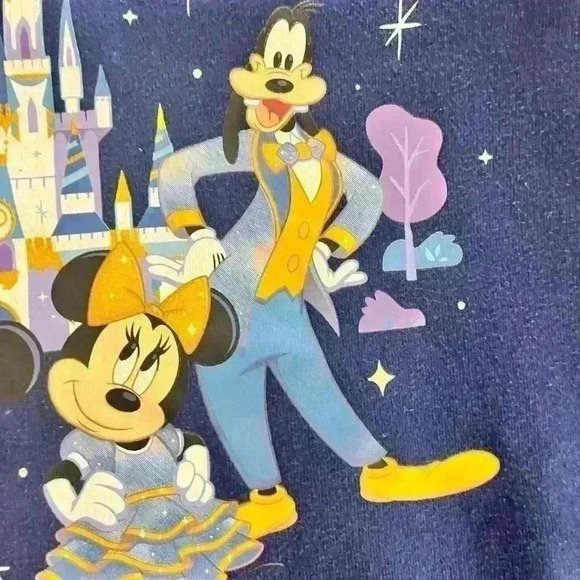 Walt Disney World 50th Anniversary Mickey
Mouse & Friends Ladies Zip Hoodie Med - Picture 13 of 14